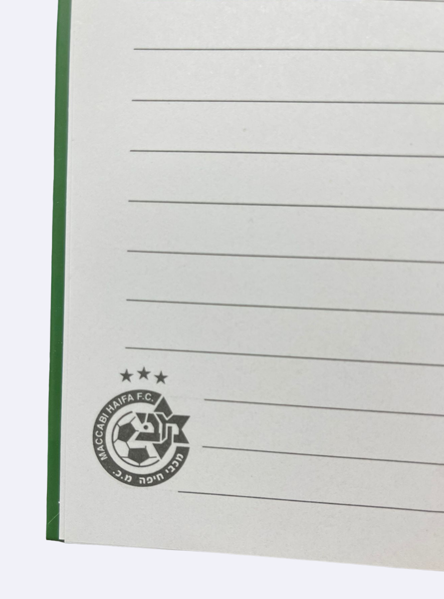 מחברת כריכה קשיחה MACCABI