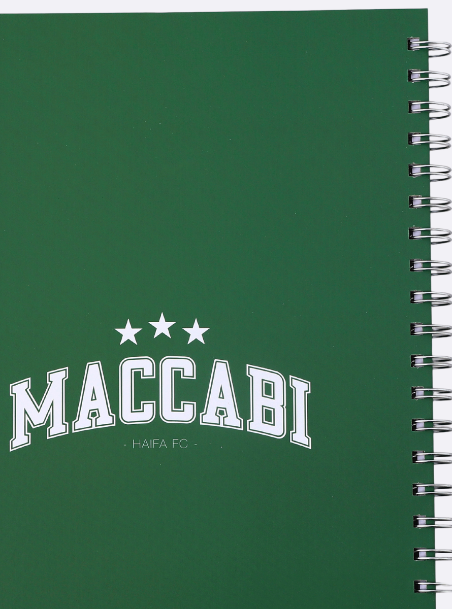 מחברת כריכה קשיחה MACCABI