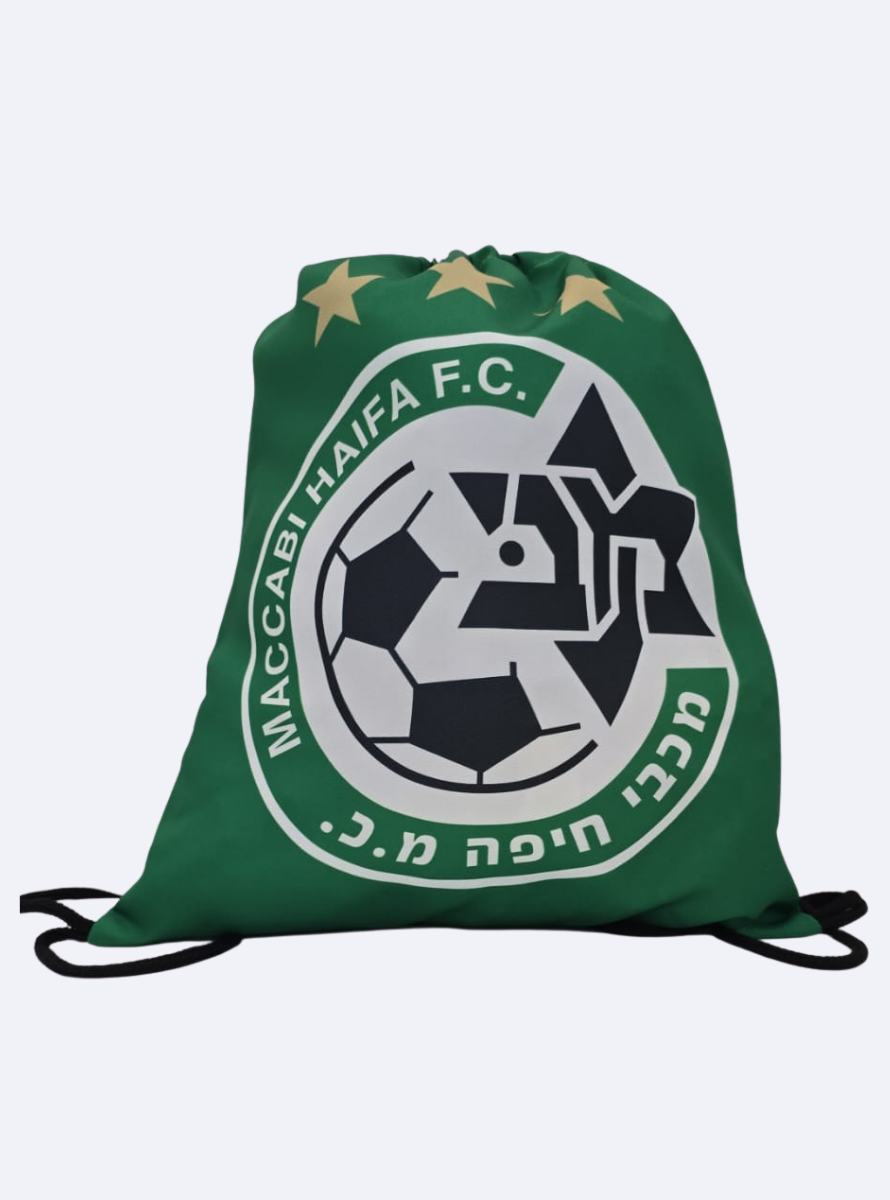 תיק שרוכים מכבי חיפה 3 כוכבים