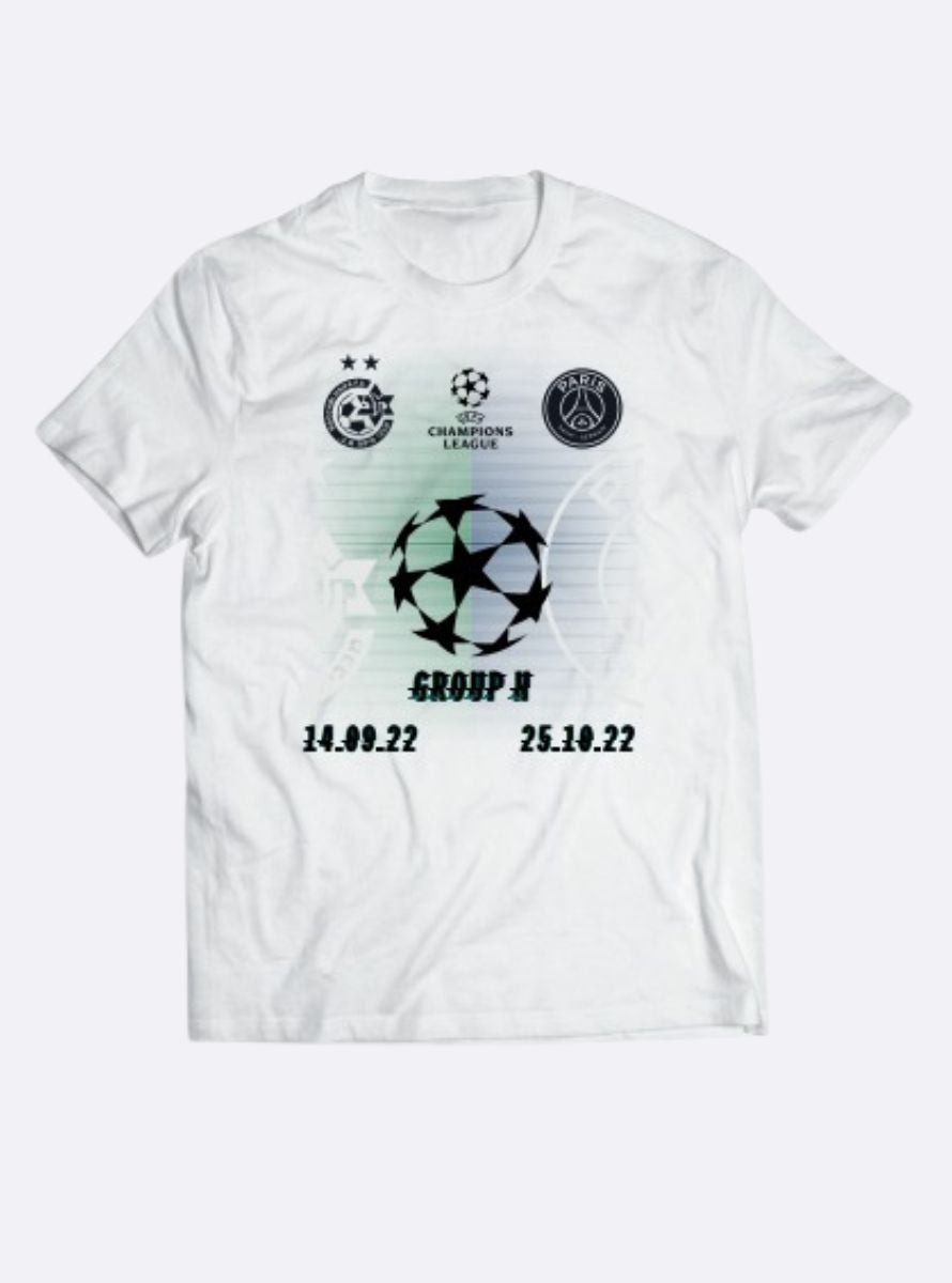 טישרט PSG X MH לבן גבר