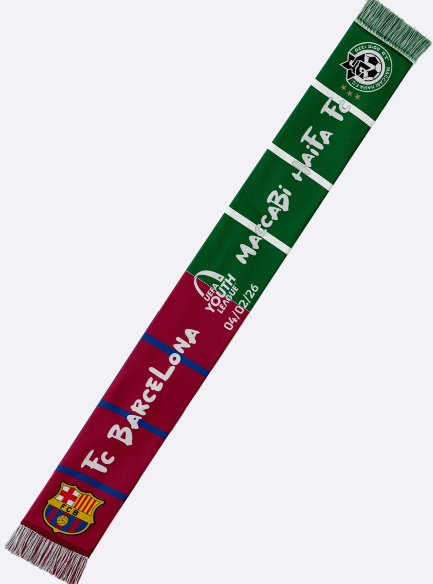 צעיף צמר MH X BARCA