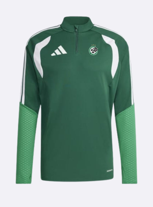עליון אימון חצי רוכסן שחקנים ירוק 26/27
