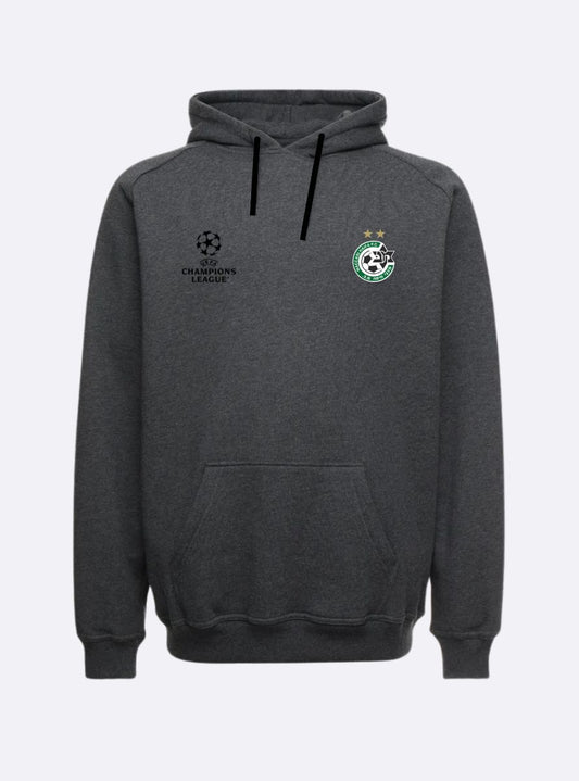 קפוצון UCL X MH אפור כהה גבר