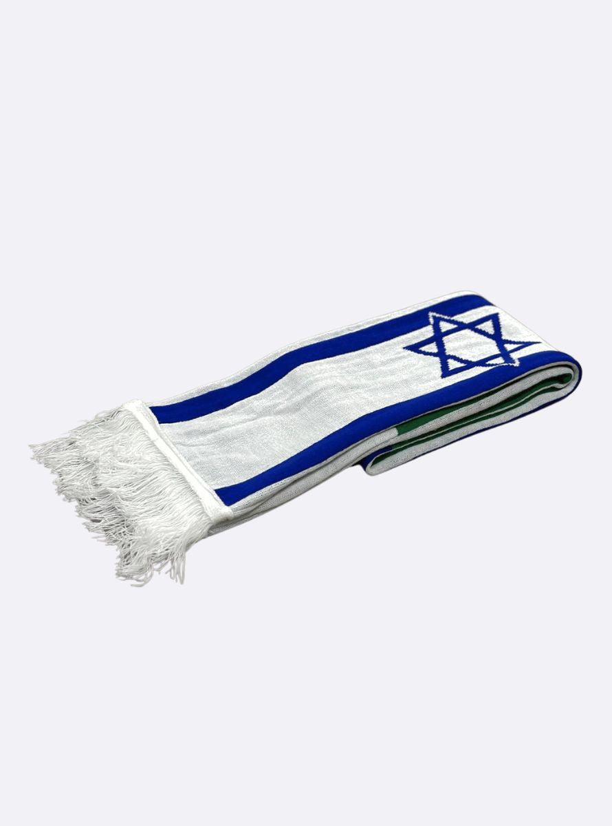 צעיף צמר מכבי חיפה דגל ישראל