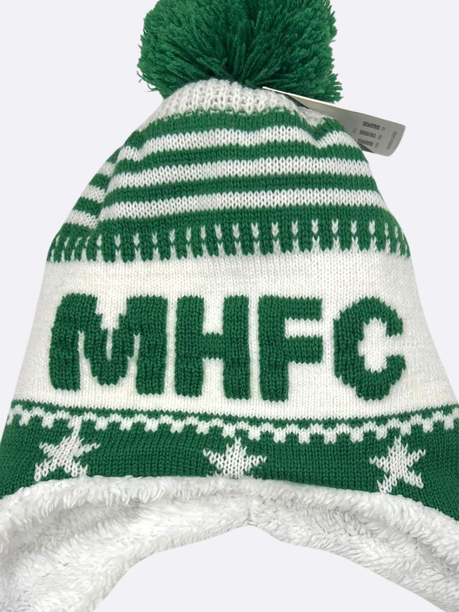 כובע צמר פונפון MHFC ירוק