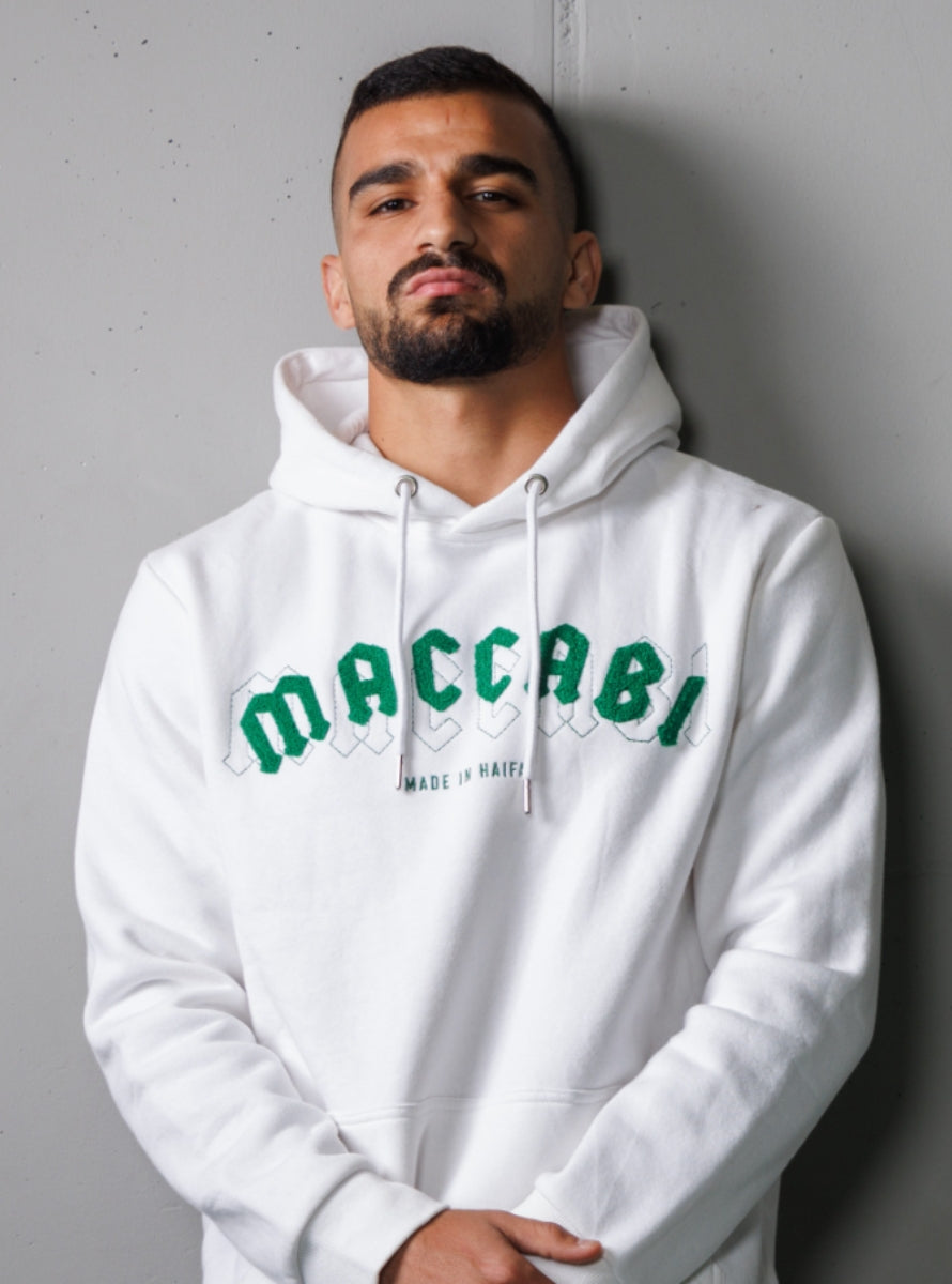 קפוצ'ון לבן MACCABI עונת 24/25