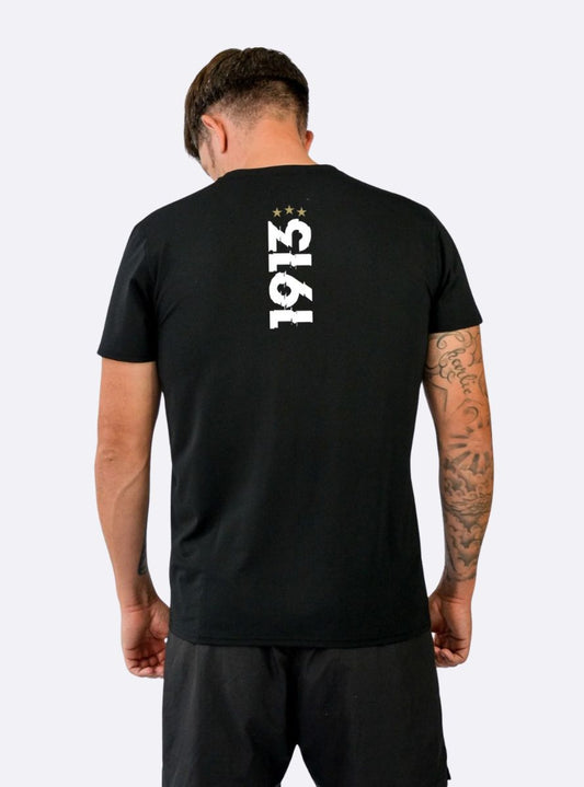 Black T-Shirt With 1913 Back Print - 23/24 - Kids