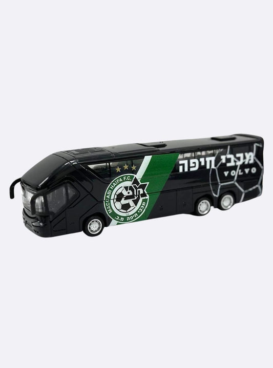 אוטובוס מתכת נוסע מכבי חיפה