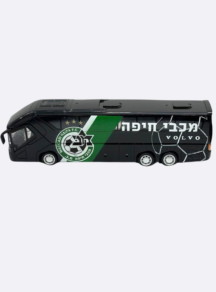 אוטובוס מתכת נוסע מכבי חיפה